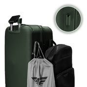 4FLY Leichter Hartschalen-Reisekoffer 65cm (60L) - Olivgrün