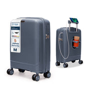 4FLY Leichter Hartschalen-Handgepäckkoffer (35L) - Blau