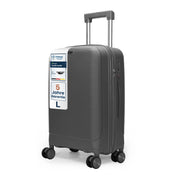 4FLY Leichter Hartschalen-Reisekoffer 65cm (60L) - Grau
