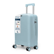 4FLY Leichter Hartschalen-Reisekoffer 65cm (60L) - Hellblau