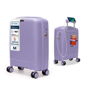 4FLY Leichter Hartschalen-Handgepäckkoffer (35L) - Helllila