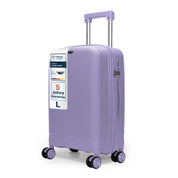 4FLY Leichter Hartschalen-Reisekoffer 65cm (60L) - Helllila