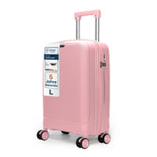 4FLY Leichter Hartschalen-Reisekoffer 65cm (60L) - Rosa