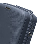 4FLY Leichter Hartschalen-Handgepäckkoffer (35L) - Blau