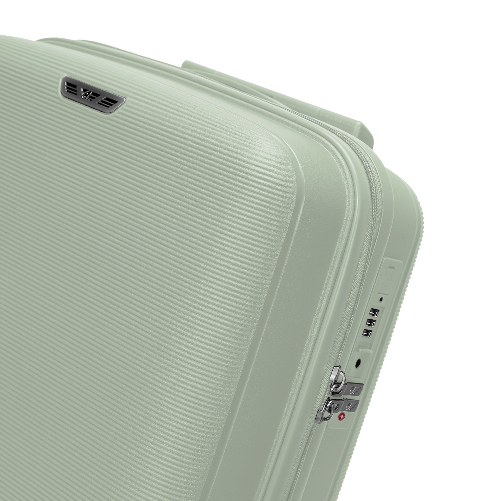 4FLY Leichter Hartschalen-Reisekoffer 65cm (60L) - Hellgrün