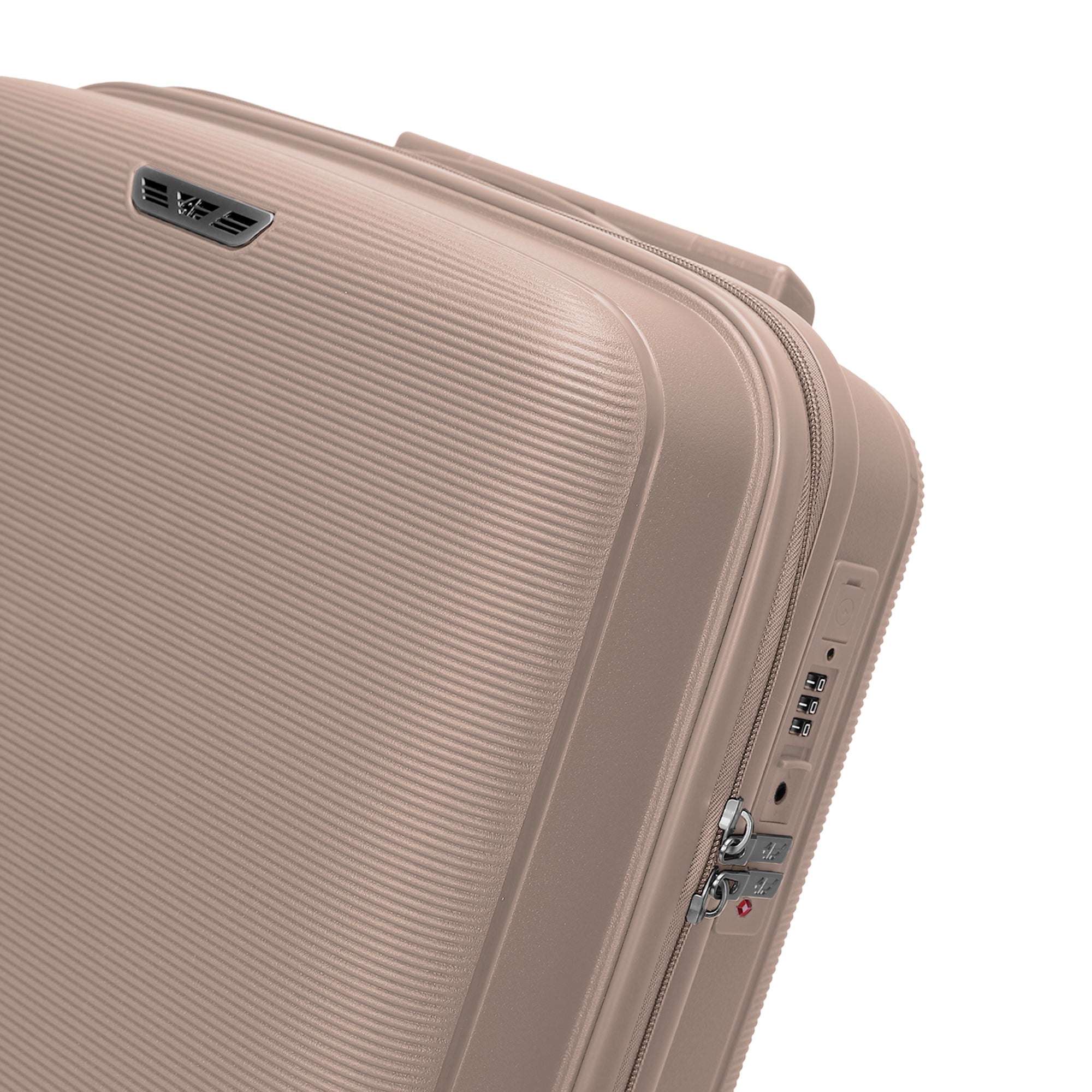 4FLY Leichter Hartschalen-Reisekoffer 65cm (60L) - Khaki