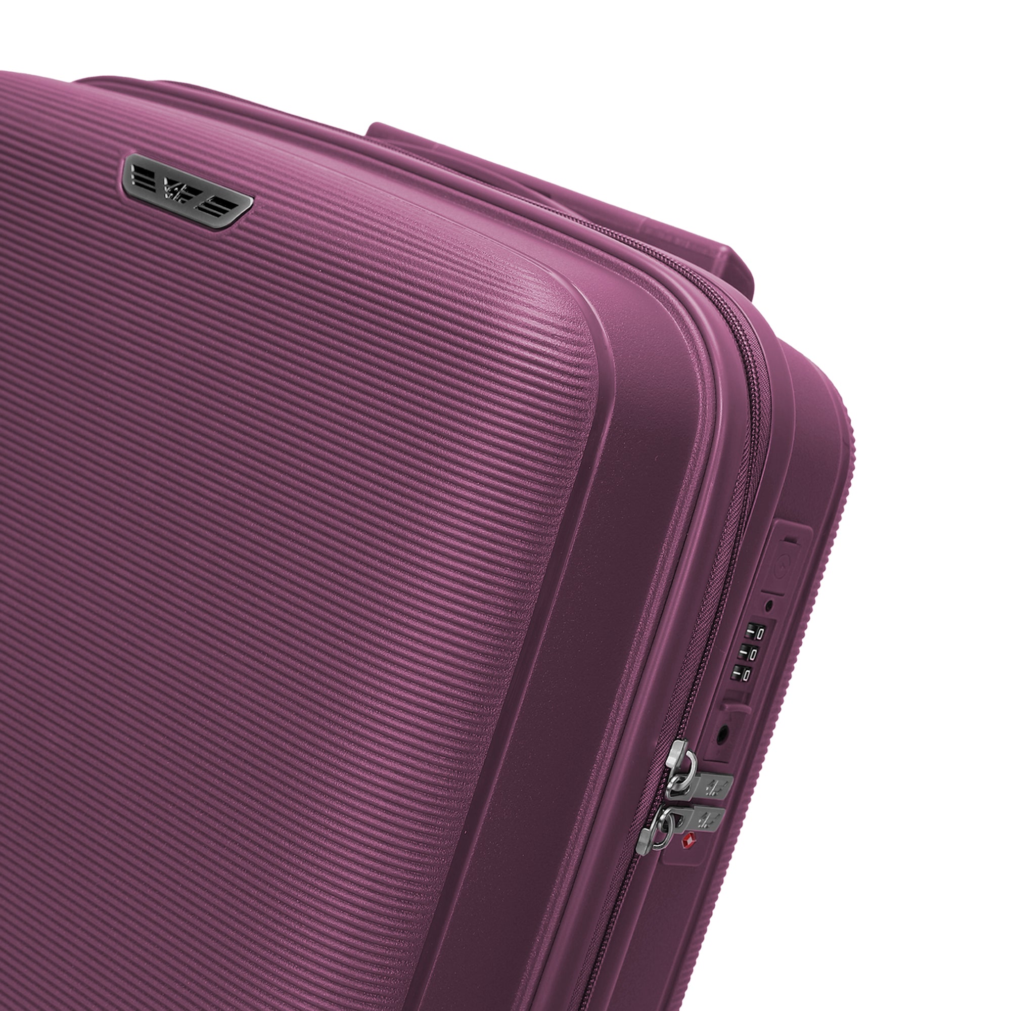 4FLY Leichter Hartschalen-Handgepäckkoffer (35L) - Lila