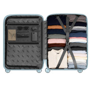 4FLY Leichter Hartschalen-Reisekoffer 65cm (60L) - Hellblau