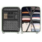 4FLY Leichter Hartschalen-Reisekoffer 65cm (60L) - Hellgrün