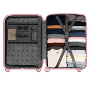 4FLY Leichter Hartschalen-Reisekoffer 75cm (90L) - Rosa