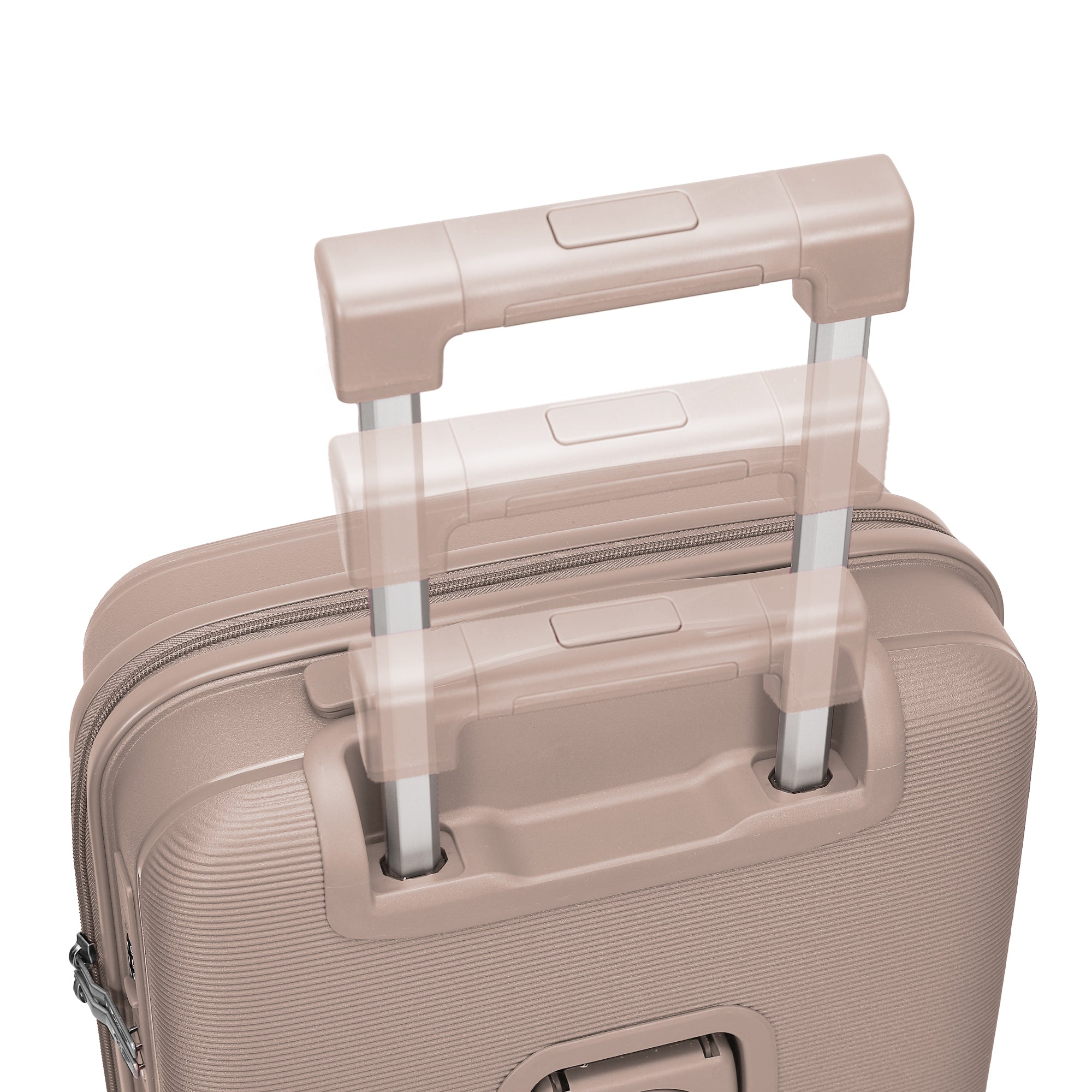 4FLY Leichter Hartschalen-Reisekoffer 65cm (60L) - Khaki
