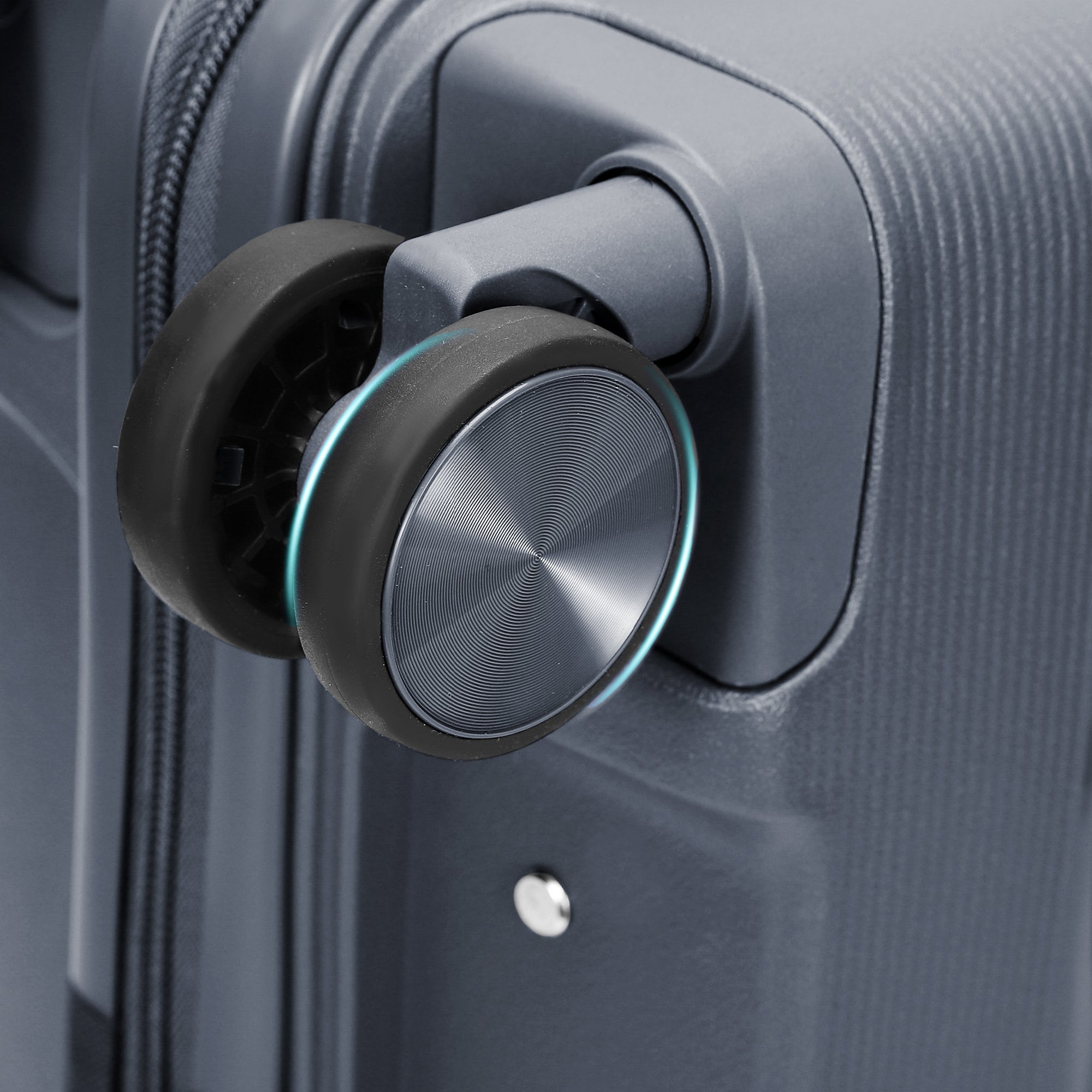 4FLY Leichter Hartschalen-Handgepäckkoffer (35L) - Blau