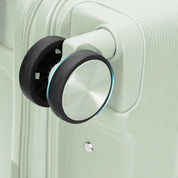 4FLY Leichter Hartschalen-Handgepäckkoffer (35L) - Hellgrün