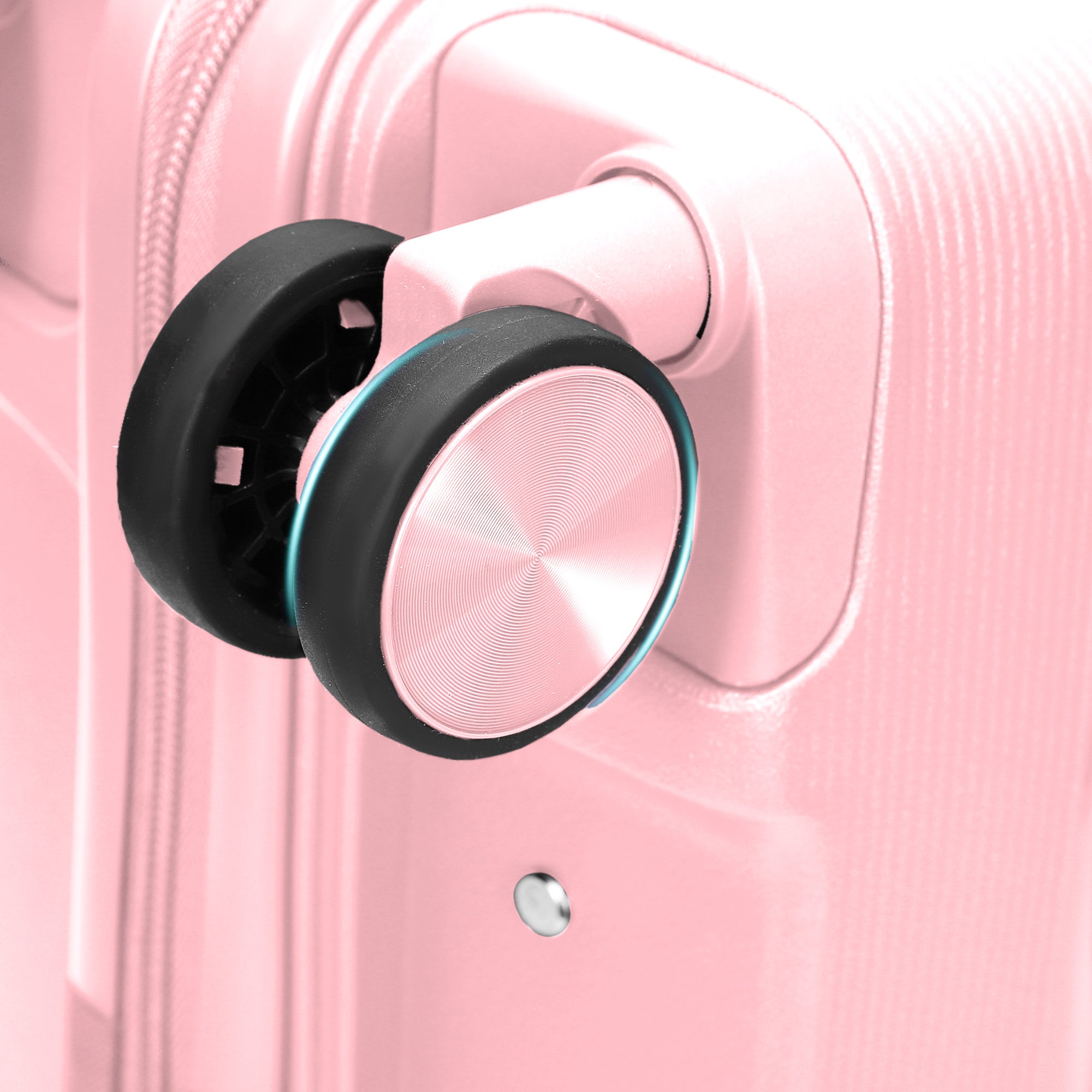 4FLY Leichter Hartschalen-Handgepäckkoffer (35L) - Rosa