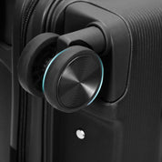 4FLY Leichter Hartschalen-Handgepäckkoffer (35L) - Schwarz