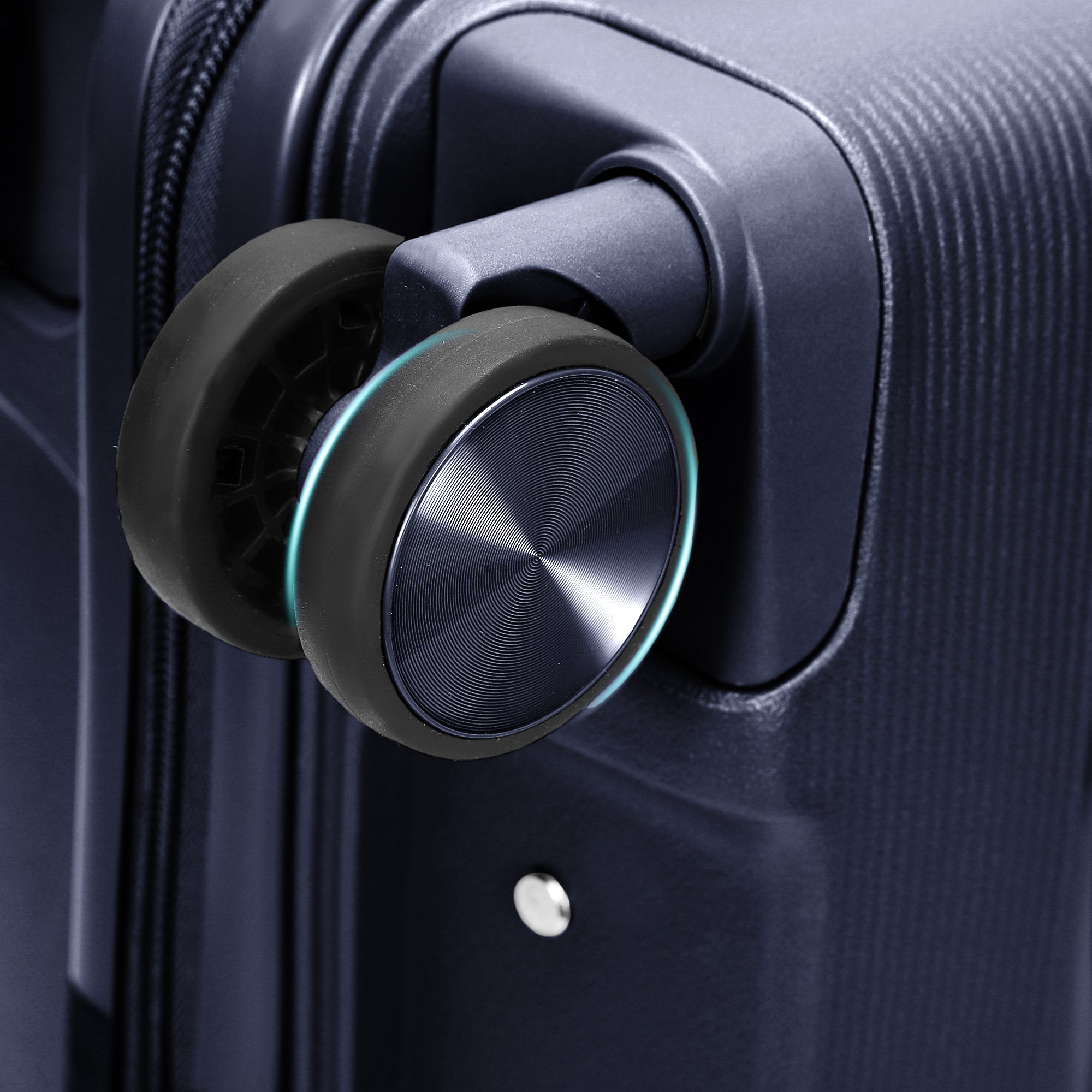 4FLY Leichter Hartschalen-Handgepäckkoffer (35L) - Dunkelblau