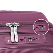 4FLY Leichter Hartschalen-Handgepäckkoffer (35L) - Lila