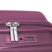 4FLY Leichter Hartschalen-Reisekoffer 3er Set - Lila