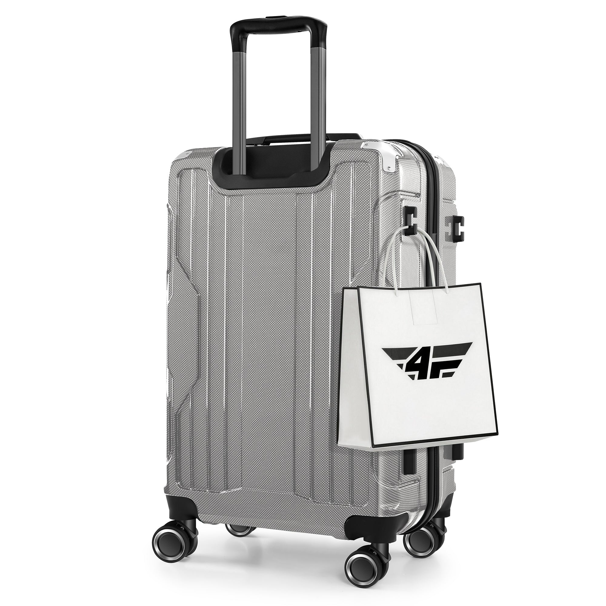 4FLY Carbo Aluminium-Rahmen Hartschalen-Handgepäck (M)