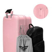 4FLY Leichter Hartschalen-Reisekoffer 75cm (90L) - Rosa