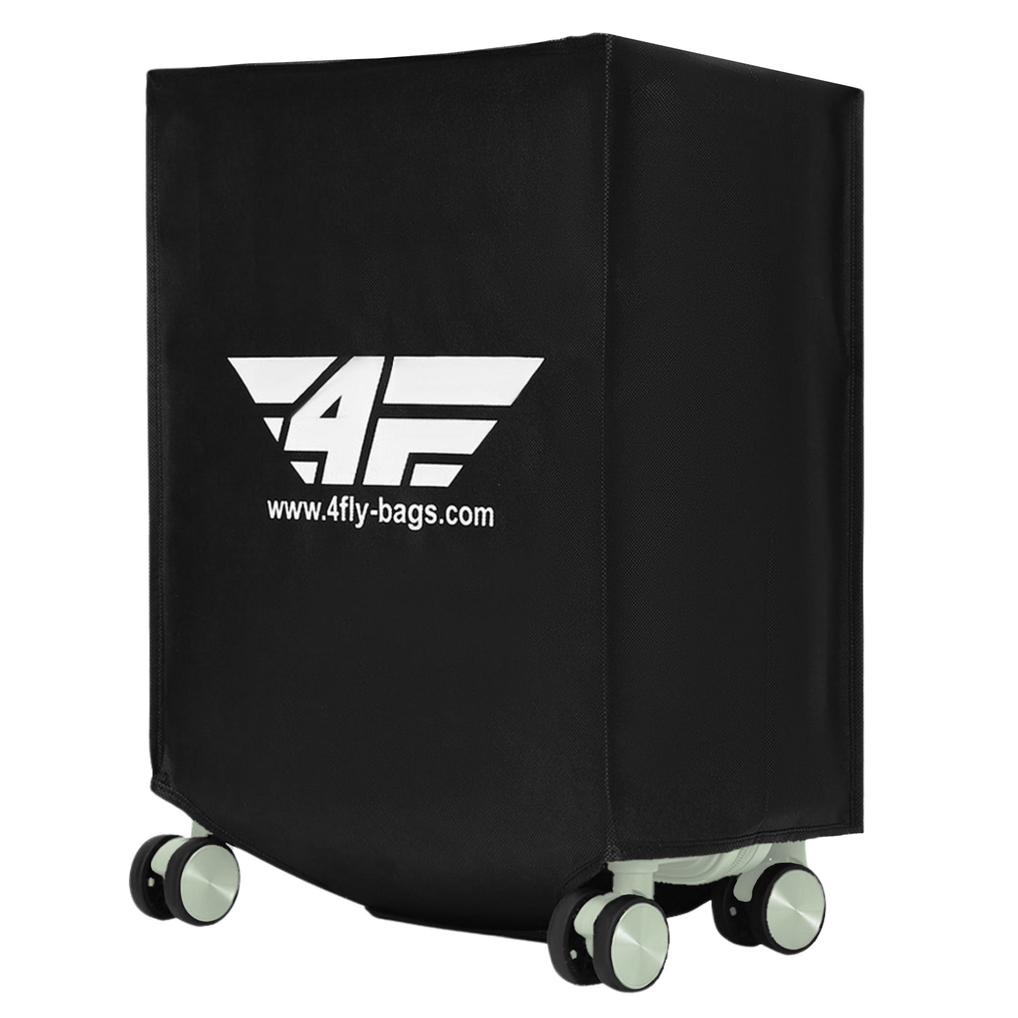 4FLY Leichter Hartschalen-Handgepäckkoffer (35L) - Hellgrün