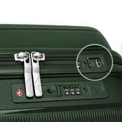 4FLY Leichter Hartschalen-Handgepäckkoffer (35L) - Olivgrün