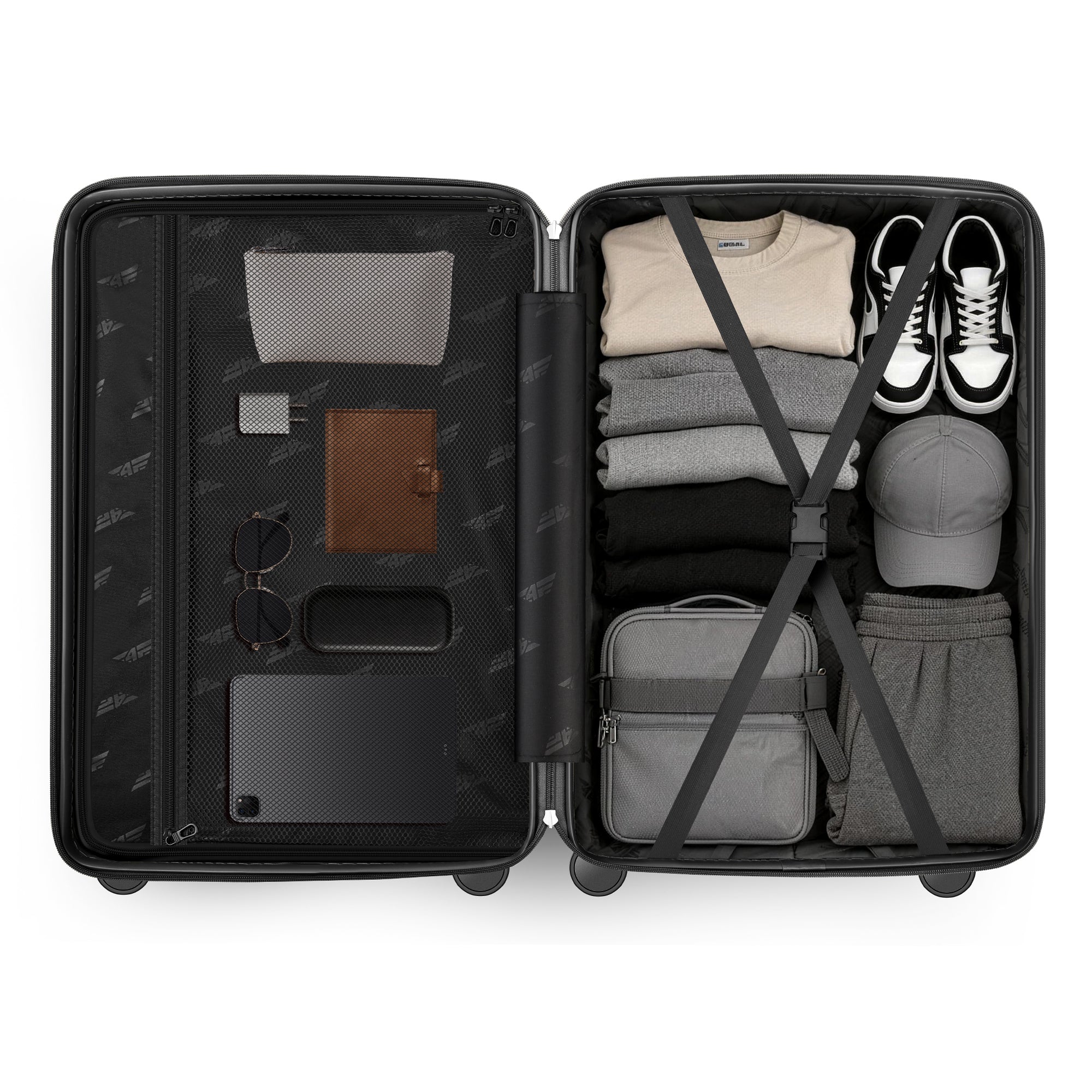 4FLY Opacus PC Hartschalen-Reisekoffer (3er Set)