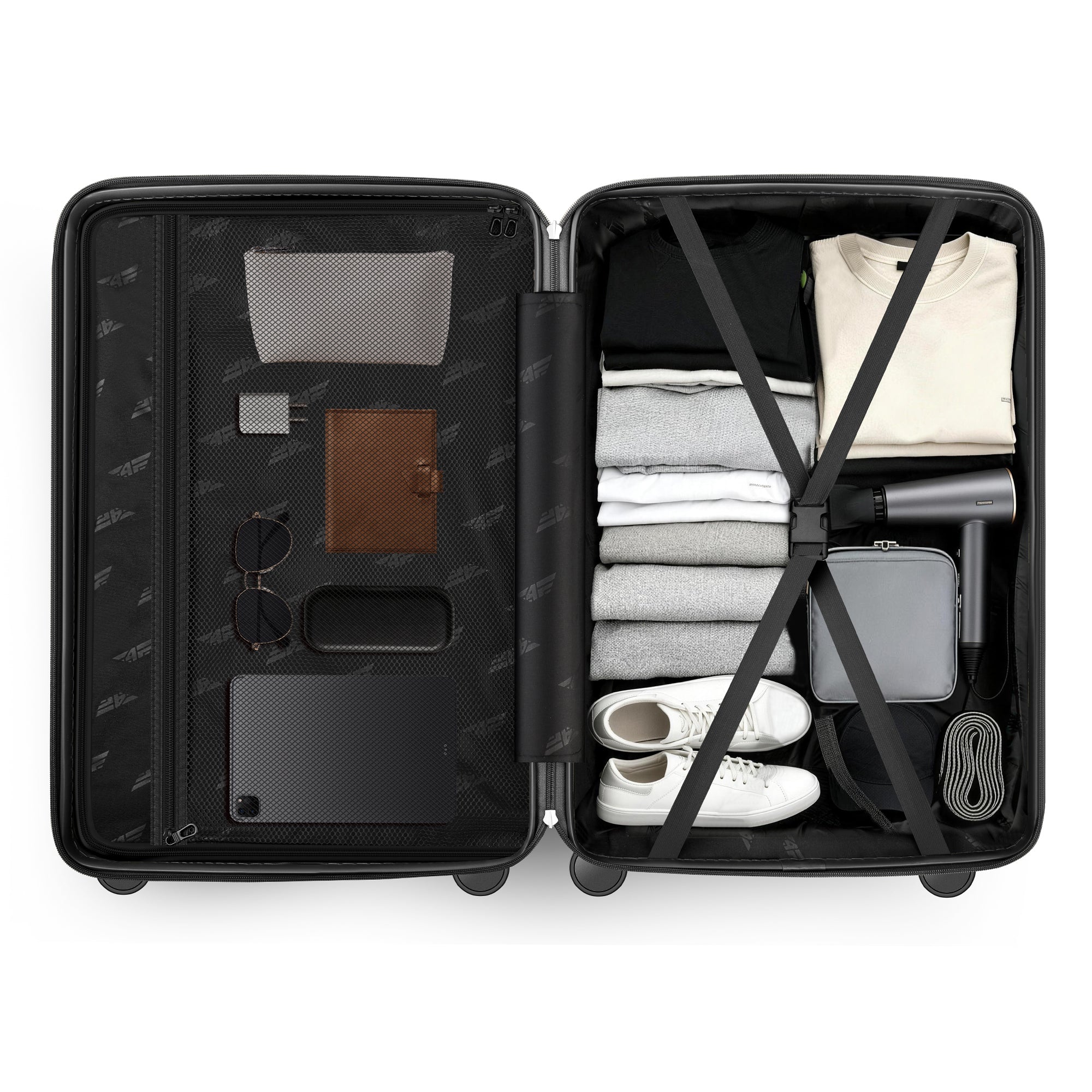 4FLY Opacus PC Hartschalen-Reisekoffer (XL)