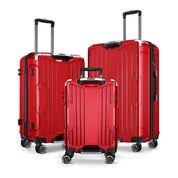 4FLY Carbo Aluminium-Rahmen Hartschalen-Reisekoffer (3er Set)