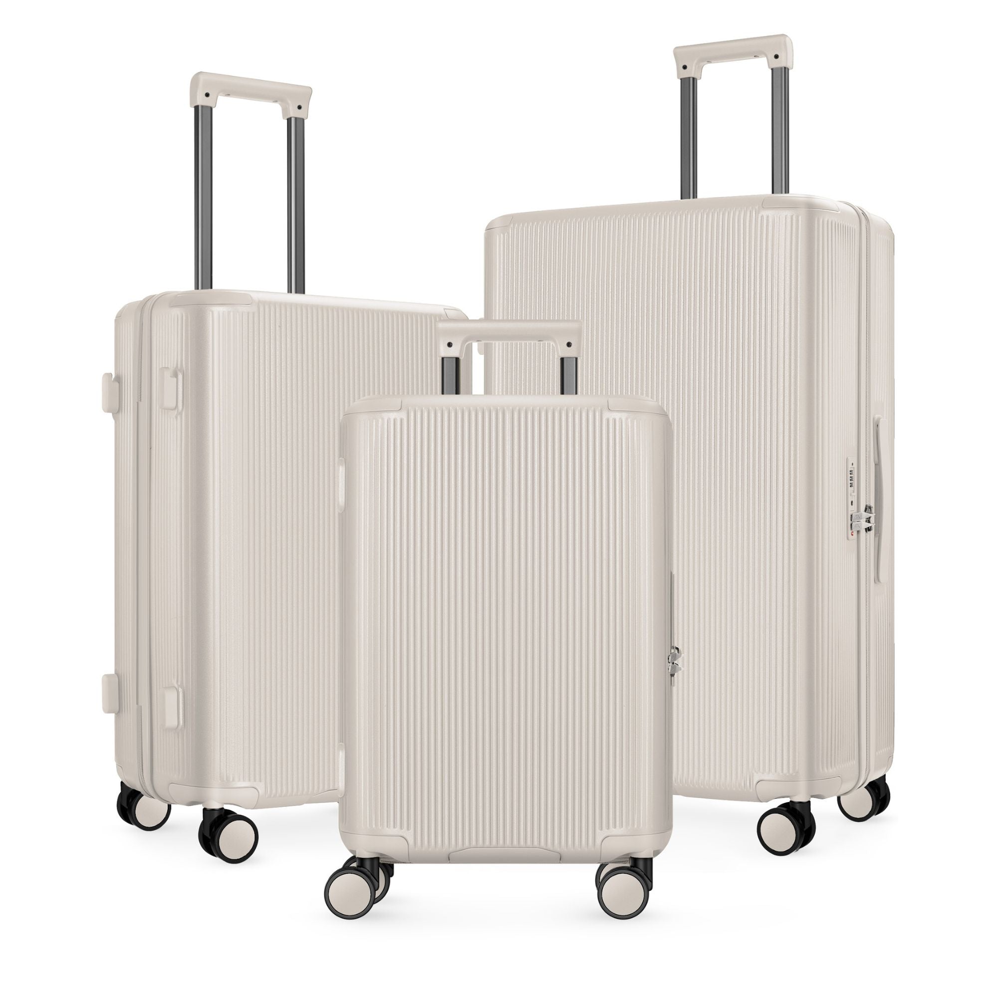 4FLY Opacus PC Hartschalen-Reisekoffer (3er Set)